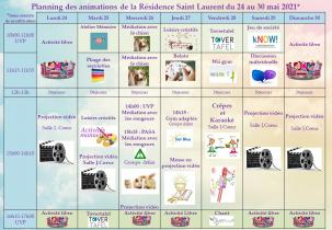 du 24 au 30 mai
